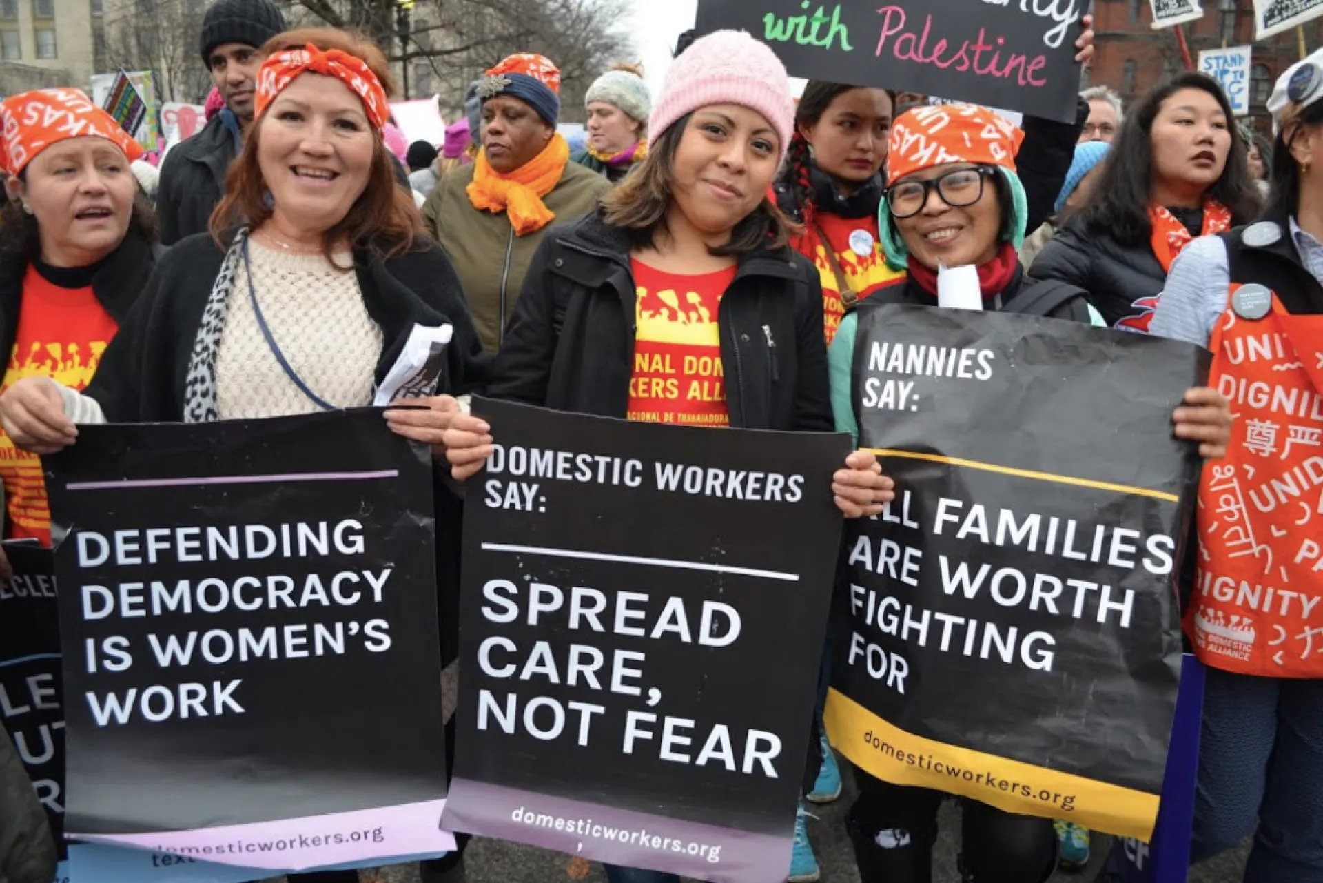 National Domestic Workers Alliance action